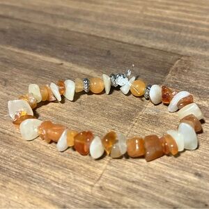 Handmade gemstone bracelet